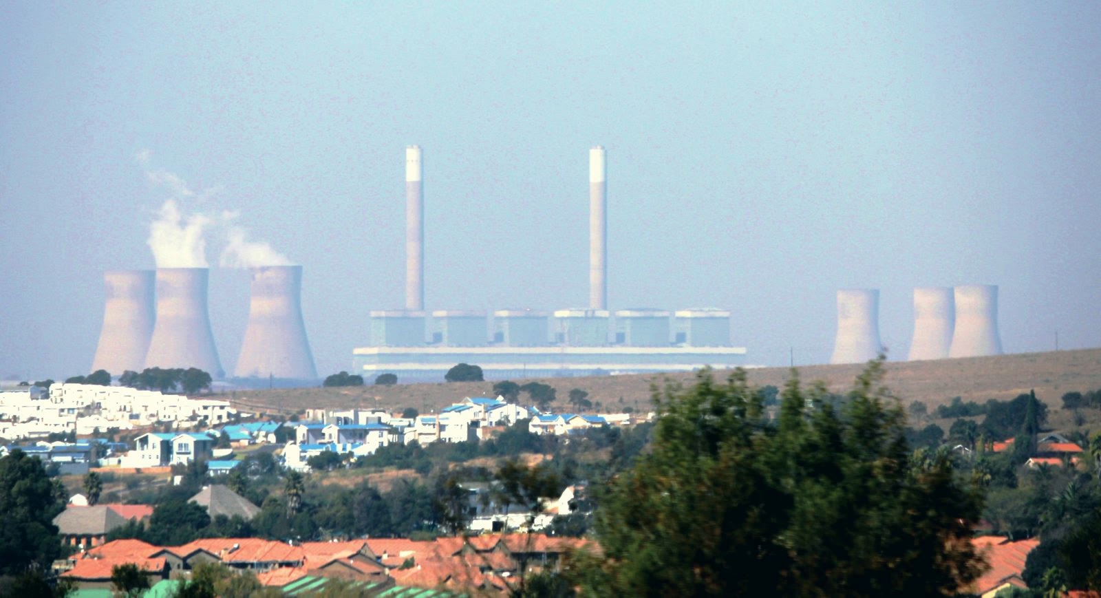 Duvha coal-fired power station near eMalahleni